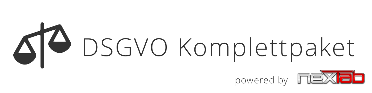 DSGVO Komplettpakete von nexTab