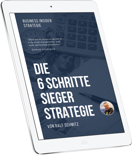 Affiliate Marketing starten, Ralf Schmitz, 6 Schritte Strategie
