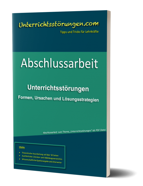 eBook Abschlussarbeit Unterrichtsstörung