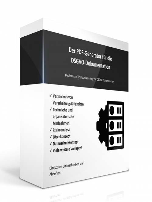 Der Schritt-für-Schritt Generator für die DSGVO