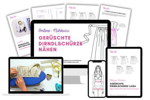 Dirndlschürze nähen Onlinekurs