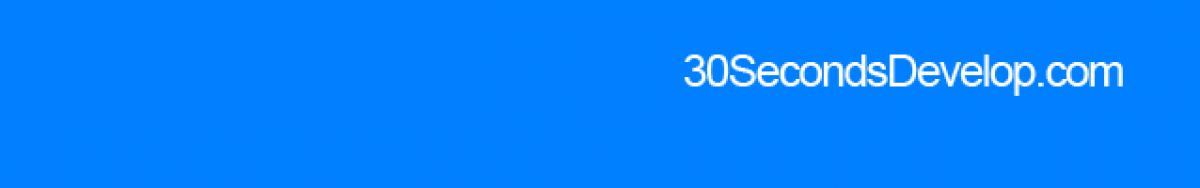 30secondsDevelop.com