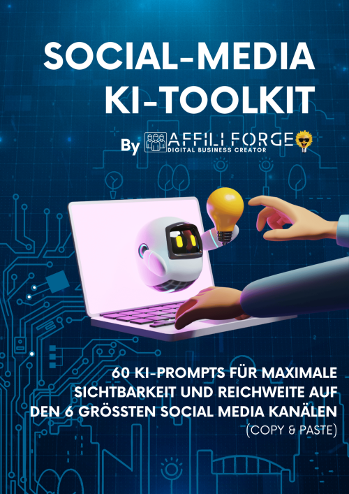 60 KI-Prompts + 10 KI Tools für Social-Media