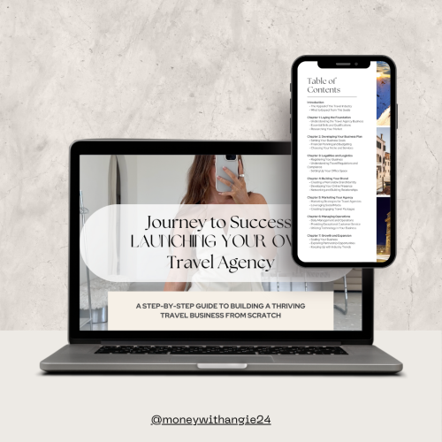 Journey to Success: Launching Your Own Travel Agency (E-book