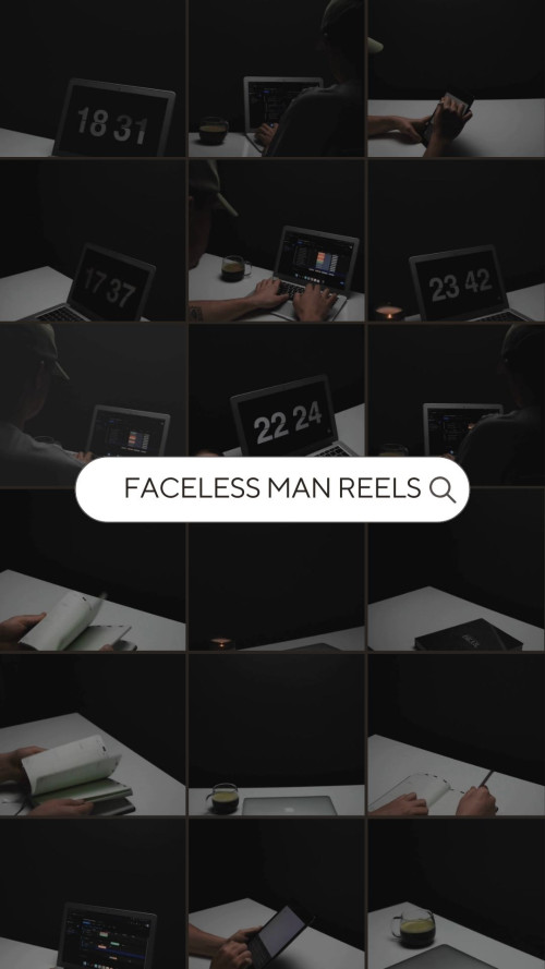 60+ faceless ästhetische Reels für Reels, TikTok und co