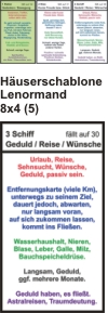 Häuserschablone Lenormand
