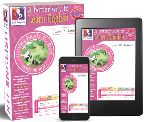 New! Home Learning Pack for ages 4-6 · RTL English Level 2