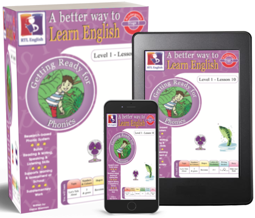 Home Learning Pack for ages 3-5 · RTL English Level 1
