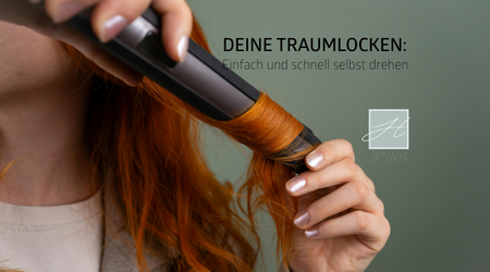 Einfach mit dem Glätteisen selber Locken drehen lernen!