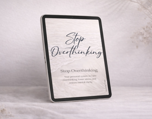 Stop Overthinking Guide with a Simple 4-Step System