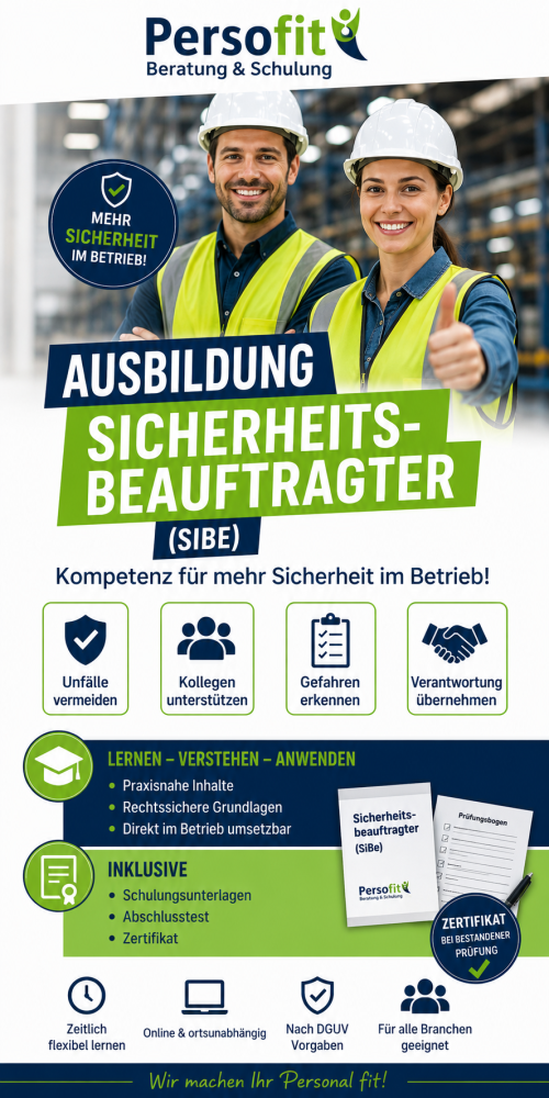 Sicherheitsbeauftragter (SiBe) · Selbstlernprogramm