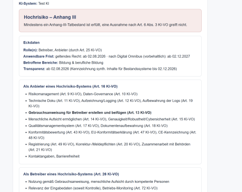 KI Governance Bundle für KMU