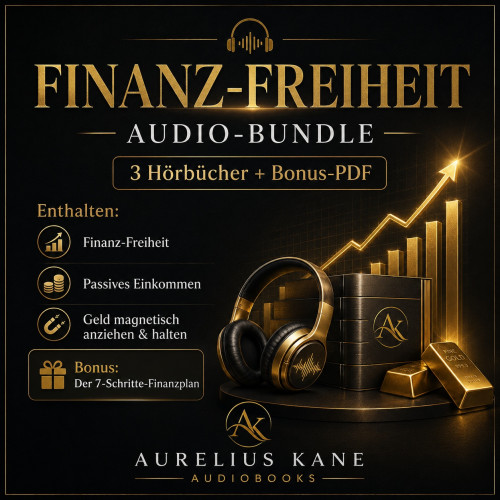Finanz-Freiheit Audio-Bundle · 3 Finanzhörbücher + Bonus-PDF