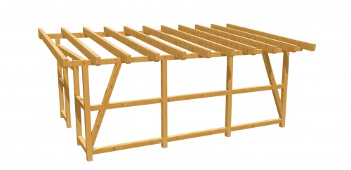 Wand-Pergola 8