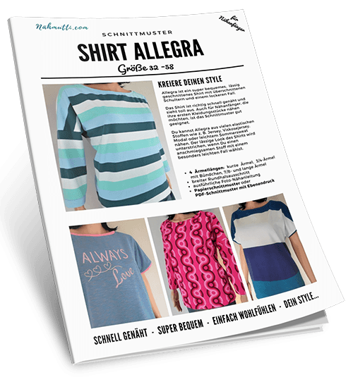 Schnittmuster Shirt Allegra