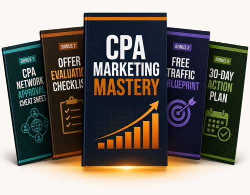 Earn 50% Commission · Beginner-Friendly CPA Marketing Guide
