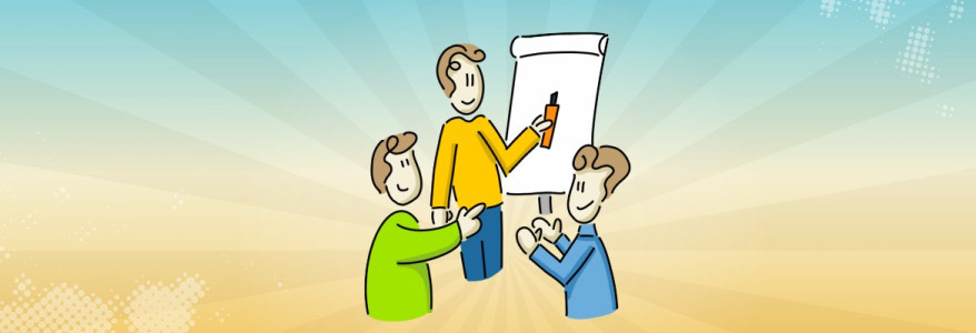 Selbstpräsentation am Flipchart - Hol dir den Job