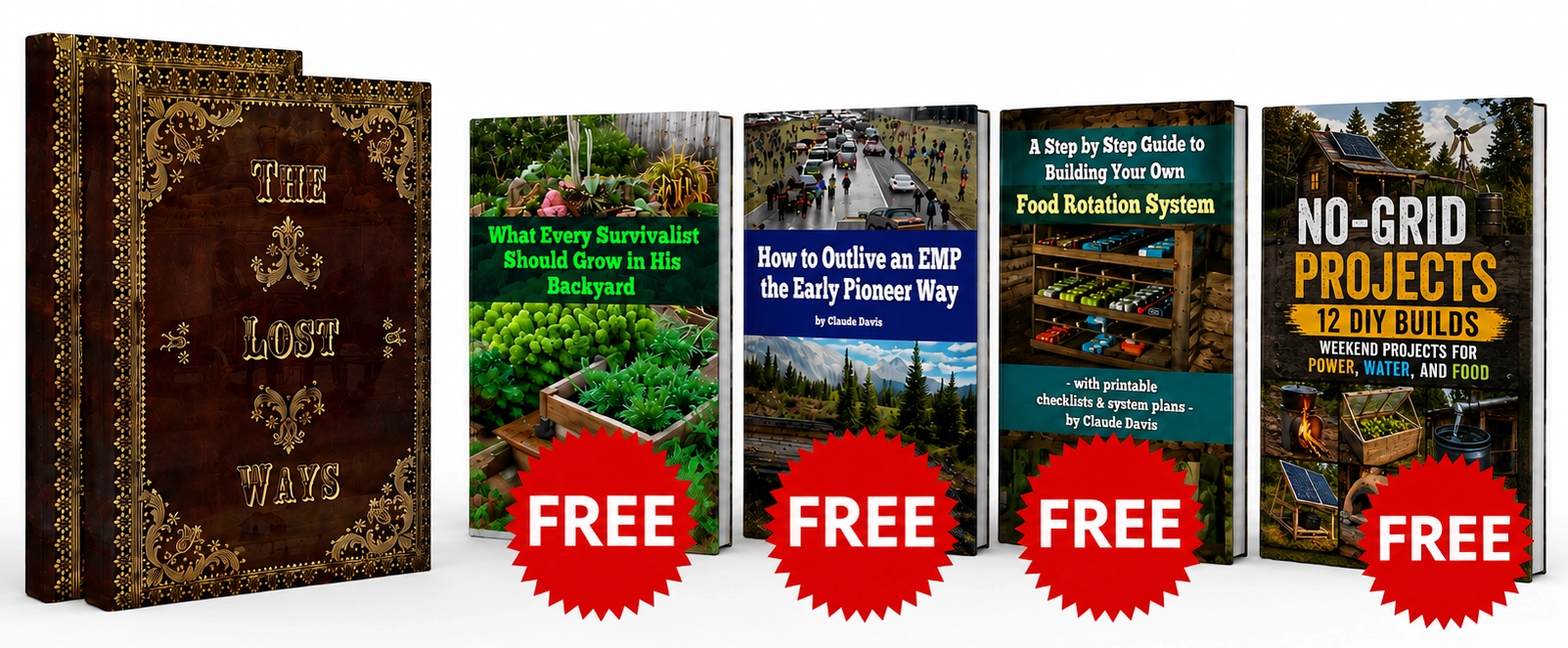 The Lost Ways + 3 Free Bonuses