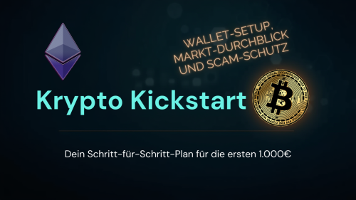 Krypto-Kickstart · Bitcoin kaufen für Anfänger