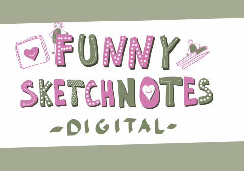 Funny Sketchnotes - Digital