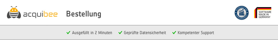 acquibee Bestellung
